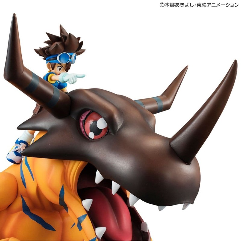 Digimon Adventure figurine PVC Precious G.E.M. Series Greymon & Taichi Yagami 25 cm (Repeat)