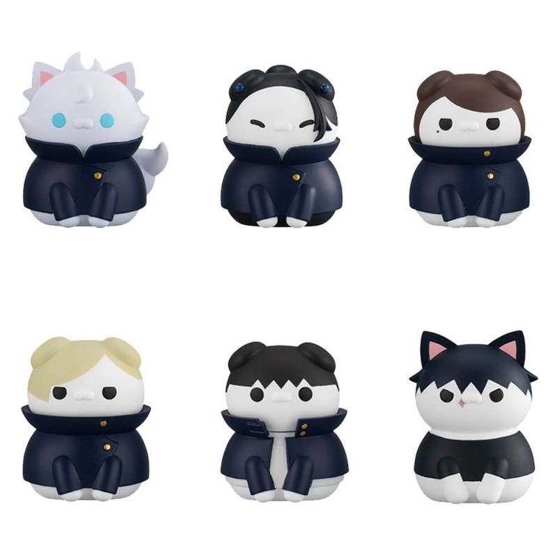 Jujutsu Kaisen Blind Box présentoir figurines mini Mega Cat Project Jujutsu Cats Hidden Inventory/Premature Death Ver. 3 cm (...