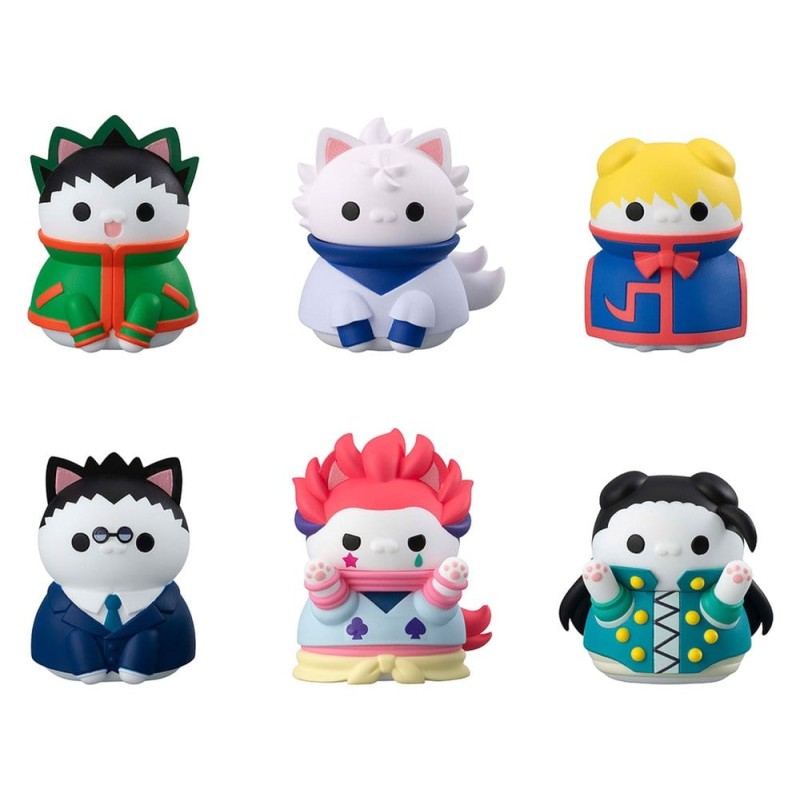 Hunter x Hunter Blind Box assortiment figurines mini Mega Cat Project Nyanter x Nyanter Hunter x Cat 3 cm (8)