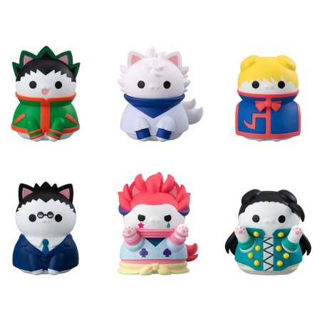 Hunter x Hunter Blind Box assortiment figurines mini Mega Cat Project Nyanter x Nyanter Hunter x Cat 3 cm (8)