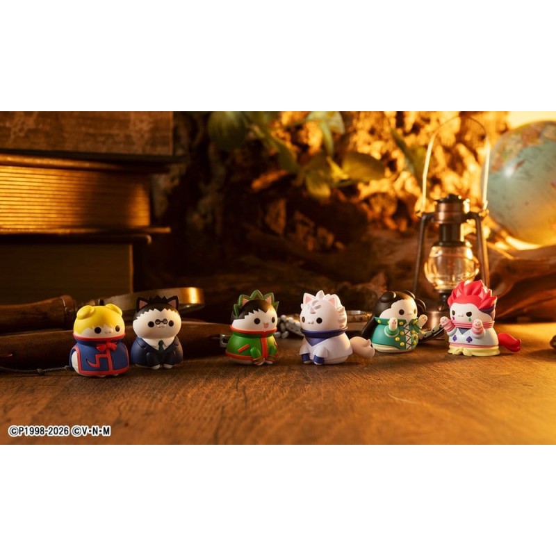 Hunter x Hunter Mega Cat Project Mini Figures Nyanter x Nyanter Hunter x Cat 3 cm Blind Box Assortment (8)