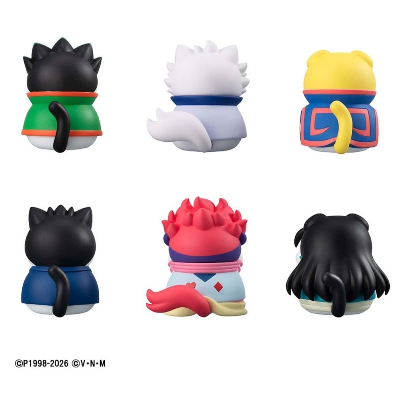 Hunter x Hunter Blind Box assortiment figurines mini Mega Cat Project Nyanter x Nyanter Hunter x Cat 3 cm (8)