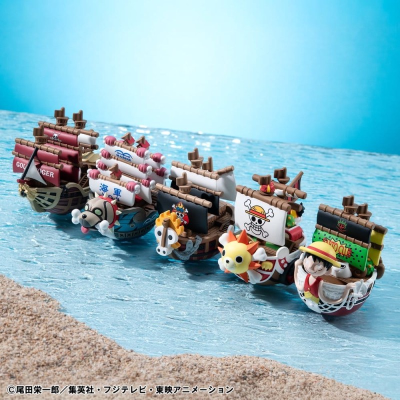 One Piece Blind Box présentoir figurines mini YuraColle Series Grand Line Collection Vol.3 6 cm (6)
