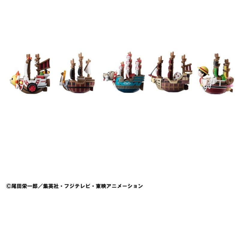 One Piece Blind Box présentoir figurines mini YuraColle Series Grand Line Collection Vol.3 6 cm (6)