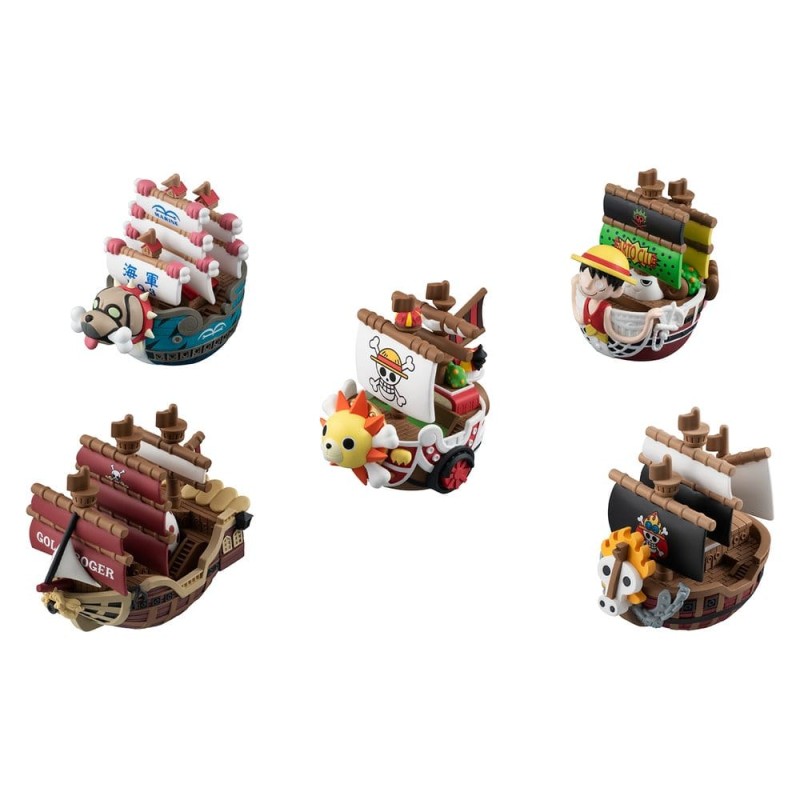 One Piece YuraColle Series figurines mini Grand Line Collection Set Vol.3 6 cm