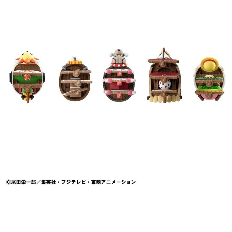 One Piece YuraColle Series figurines mini Grand Line Collection Set Vol.3 6 cm