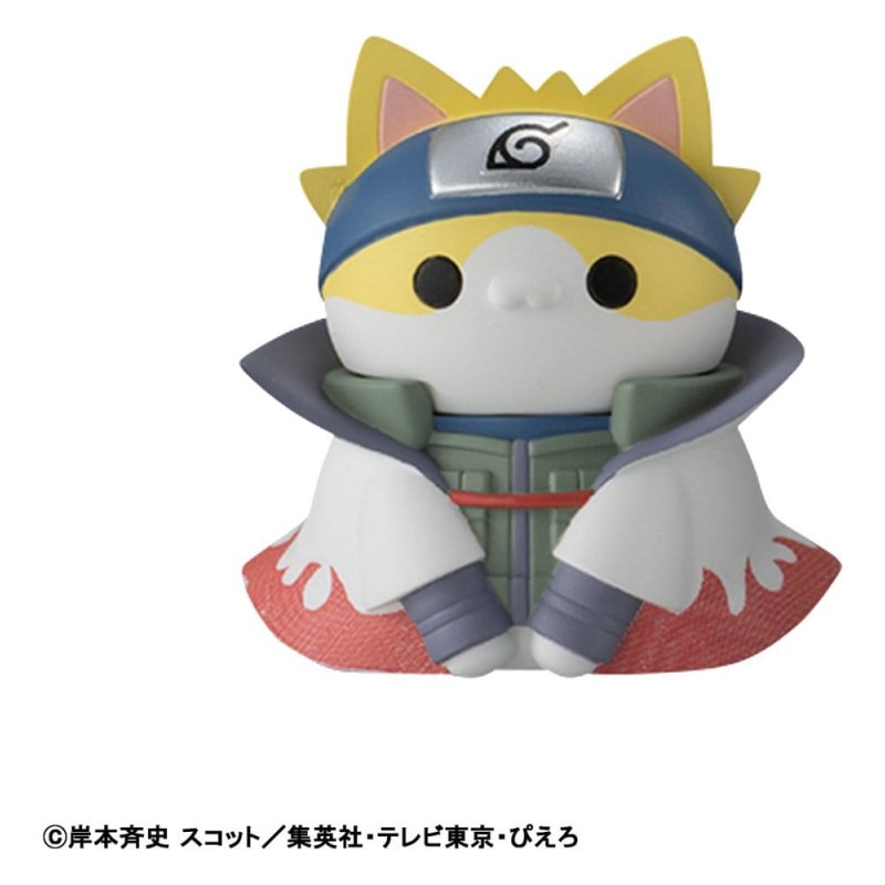 Naruto Shippuden Blind Box présentoir figurines mini Mega Cat Project Nyaruto! Once upon a time in Konoha village 3 cm (8) (R...