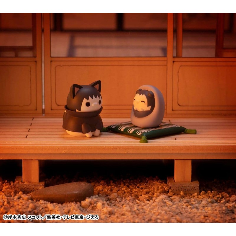 Naruto Shippuden Mega Cat Project Nyaruto! Once upon a time in Konoha village Mini Figures 3 cm Blind Box Display (8) (Repeat)