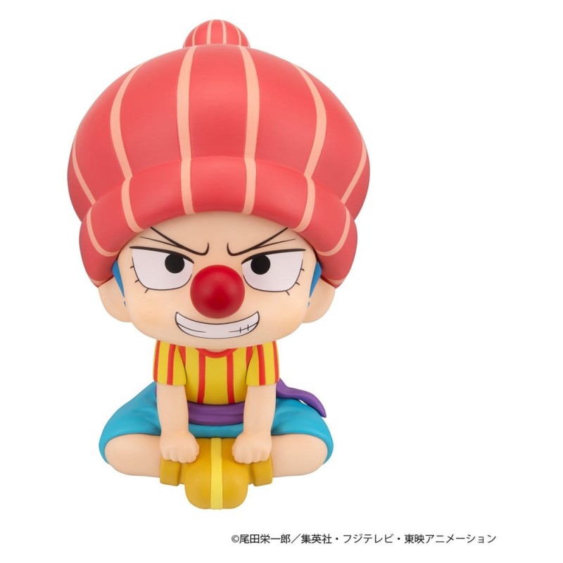One Piece pack 2 figurines PVC Look Up Shanks & Buggy Childhood Ver. 11 cm (with gift)