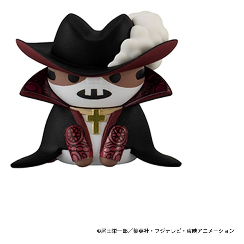 One Piece Blind Box présentoir figurines mini Mega Cat Project Nyan Piece Nyan! Luffy & the Seven Warlords of the Sea 3 cm (8...