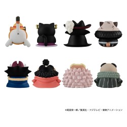 One Piece Blind Box présentoir figurines mini Mega Cat Project Nyan Piece Nyan! Luffy & the Seven Warlords of the Sea 3 cm (8...