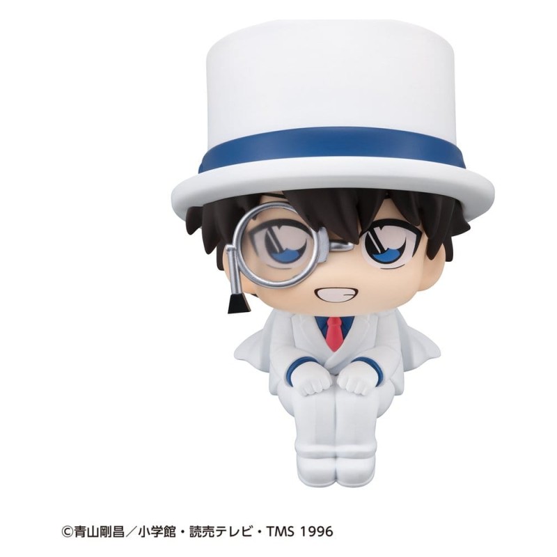 Detective Conan pack 2 figurines PVC Look Up Conan Edogawa & Kid the Phantom Thief 11 cm (with gift)
