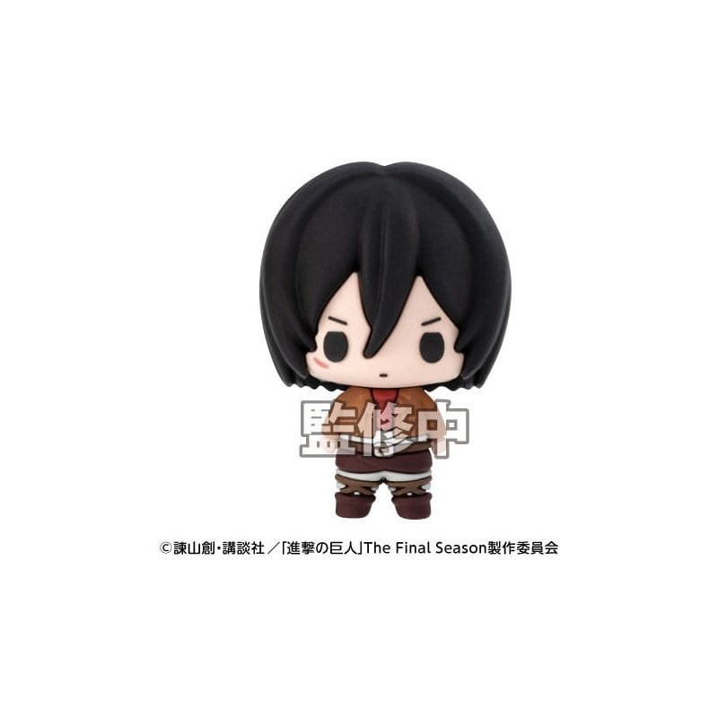 Attack on Titan Chokorin Collection Mini Figures 5 cm Blind Box Display (6)