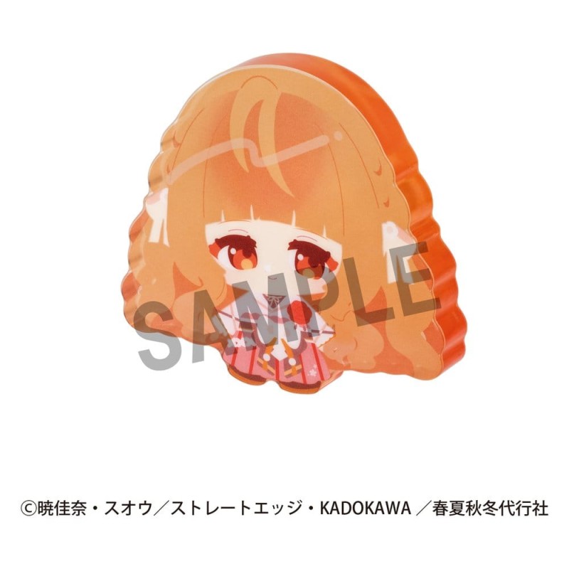 Agents of the Four Seasons Blind Box présentoir figurines mini Karakoro Clear Candy Figures Dance of Spring 6 cm (8)