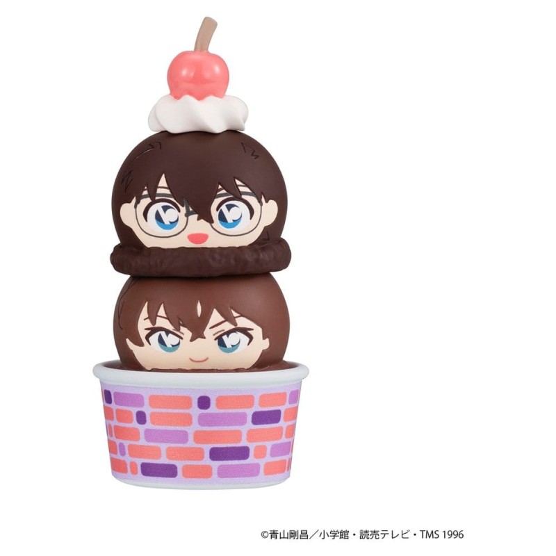 Detective Conan Tsumichen Stack up &amp; Change Mini Figures 8 cm Blind Box Assortment (6) (with gift)
