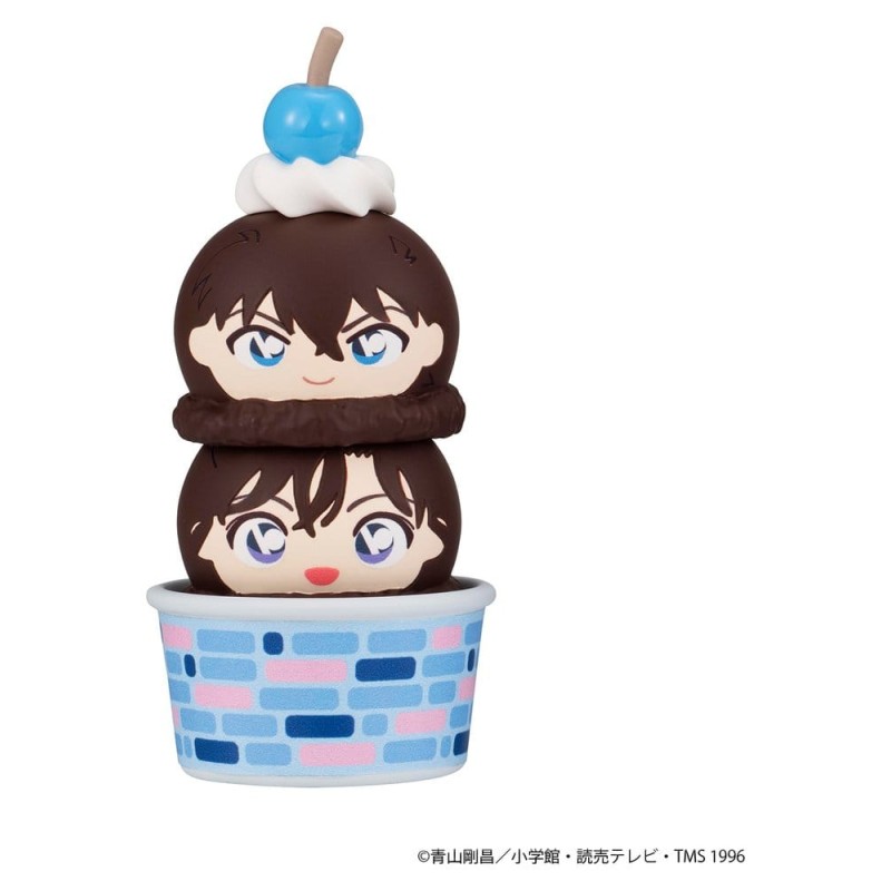 Detective Conan Tsumichen Stack up &amp; Change Mini Figures 8 cm Blind Box Assortment (6) (with gift)