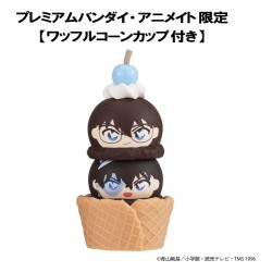 Detective Conan Tsumichen Stack up &amp; Change Mini Figures 8 cm Blind Box Assortment (6) (with gift)