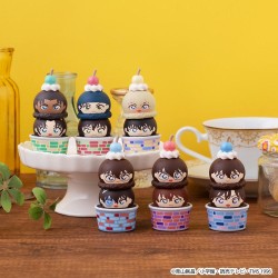 Detective Conan Tsumichen Stack up &amp; Change Mini Figures 8 cm Blind Box Assortment (6) (with gift)