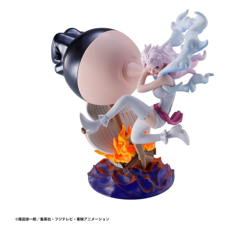 One Piece Blind Box présentoir figurines mini Petitrama series LOGBOX RE BIRTH Ver. Egghead 02 8 cm (4)