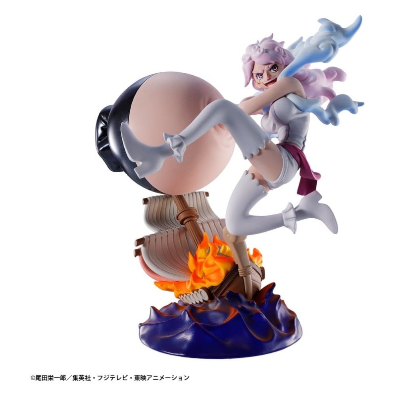 One Piece Petitrama series LOGBOX RE BIRTH Ver. Egghead 02 Mini Figures 8 cm Blind Box Display (4)