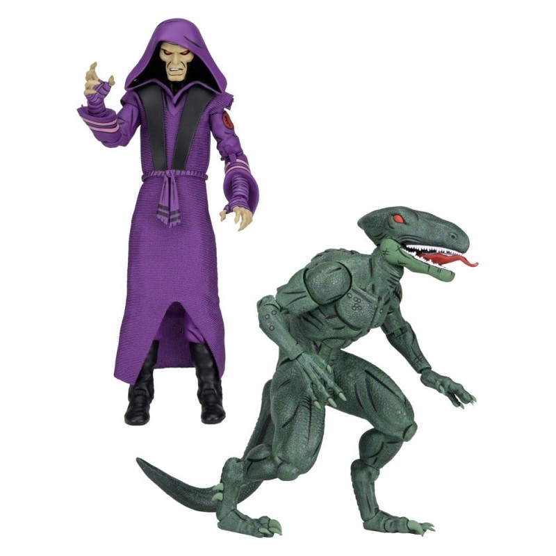 Teenage Mutant Ninja Turtles (Mirage Comics) pack 2 figurines Daimyo Orkai & Raptor 18 cm