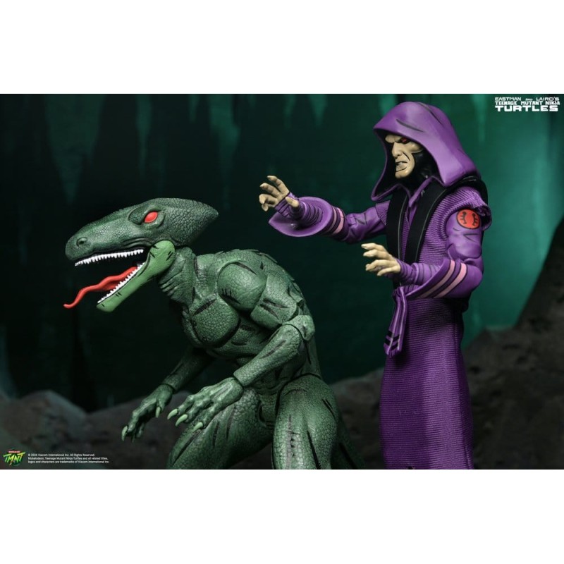 Teenage Mutant Ninja Turtles (Mirage Comics) pack 2 figurines Daimyo Orkai & Raptor 18 cm