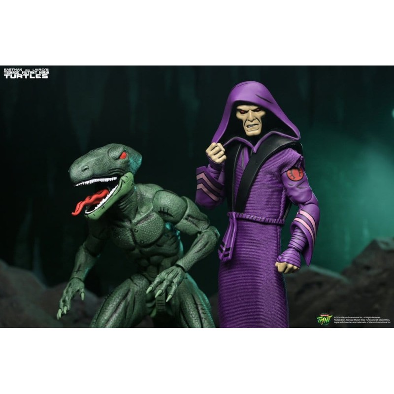 Teenage Mutant Ninja Turtles (Mirage Comics) pack 2 figurines Daimyo Orkai & Raptor 18 cm