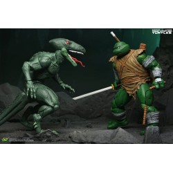 Teenage Mutant Ninja Turtles (Mirage Comics) pack 2 figurines Daimyo Orkai & Raptor 18 cm