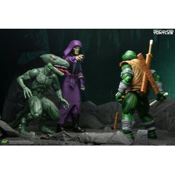 Teenage Mutant Ninja Turtles (Mirage Comics) pack 2 figurines Daimyo Orkai & Raptor 18 cm