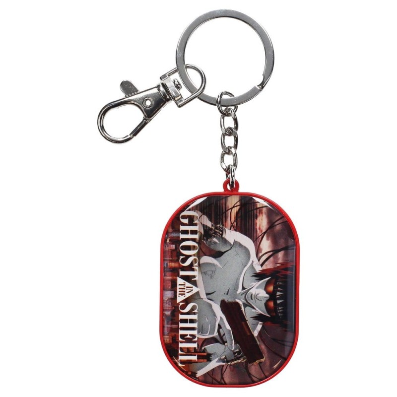 Ghost in the Shell Metal Keychain Armed Motoko 14 cm