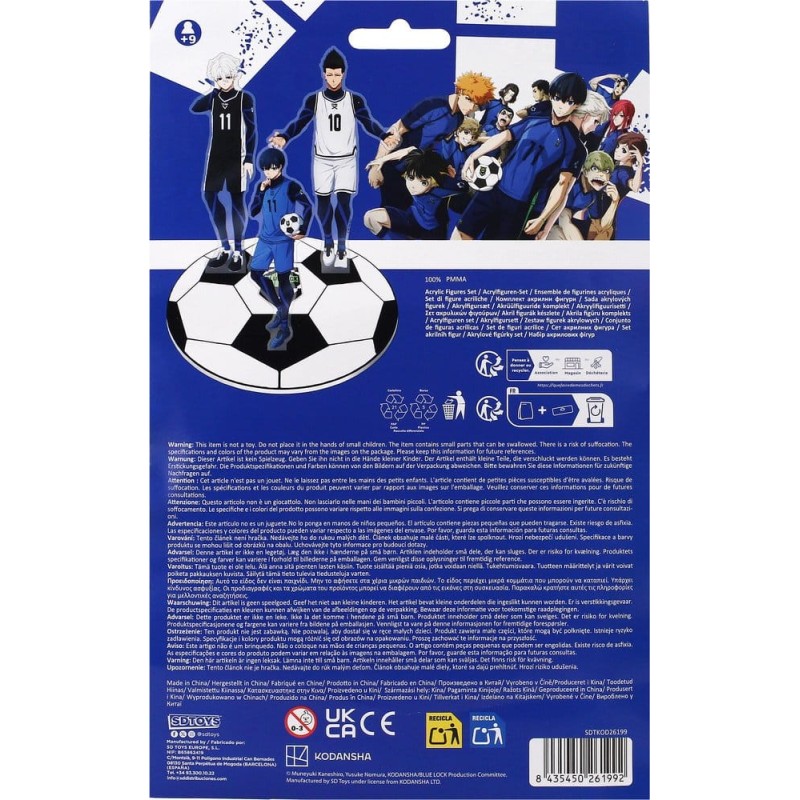 Blue Lock Set de Figurines en Acrylique 15 cm