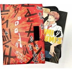 Uchiwa Couverture de Manga Kanjis 24 cm