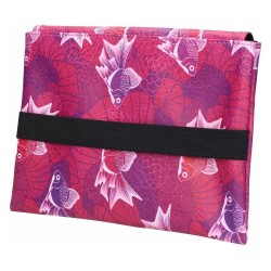 Uchiwa Couverture de Manga Étang à Poissons 24 cm