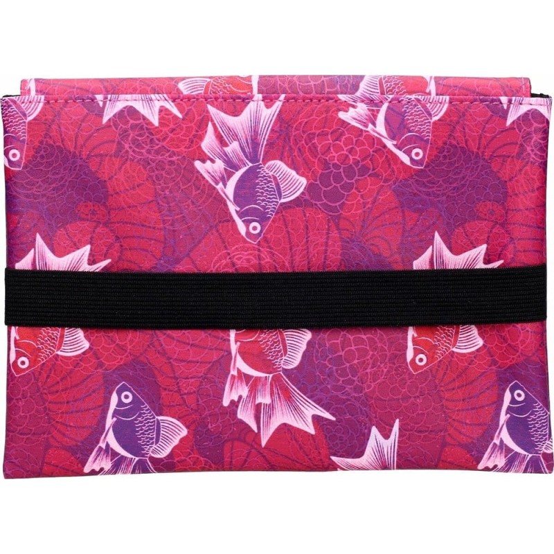 Uchiwa Couverture de Manga Étang à Poissons 24 cm