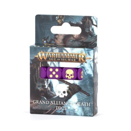 Warhammer Age of Sigmar - Grande Alliance De La Mort : Set De Dés | 5011921224883