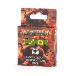 Warhammer Age of Sigmar - Grande Alliance De La Destruction : Set De Dés