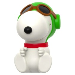 Vintage Peanuts Fun! Fun! figurine mini Snoopy (Green Hat Flying Ace)