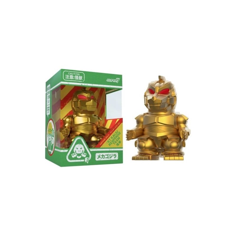 Godzilla Toho Fun! Fun! Mini Figure Mechagodzilla (Vintage Toy Gold)