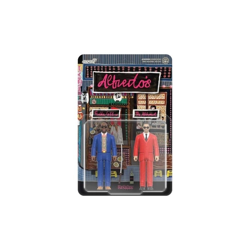 Alfredo ReAction pack 2 figurines Wave 01 Freddie Gibbs and The Alchemist 10 cm