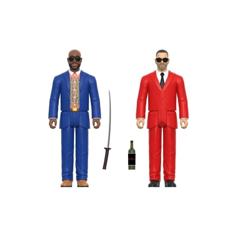 Alfredo ReAction pack 2 figurines Wave 01 Freddie Gibbs and The Alchemist 10 cm