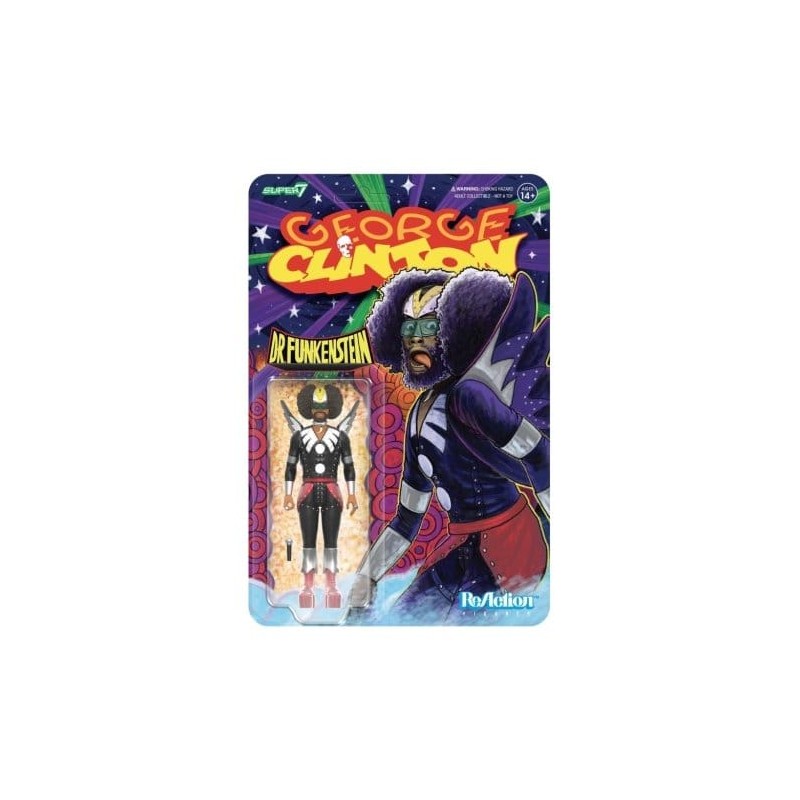 George Clinton ReAction figurine Wave 01 George Clinton Dr. Funkenstein