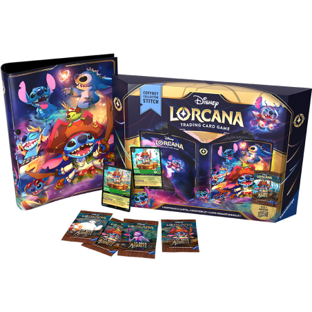 Disney Lorcana - De Azurietenzee (Hoofdstuk 6) - Stitch Collector's Box FR | 4050368984371