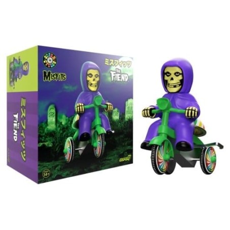 Misfits Super Cycles Véhicule Fiend (Purple w/ Green Trike)