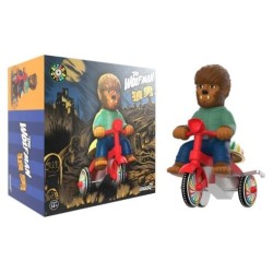 Universal Monsters Super Cycles Véhicule The Wolf Man (Brown w/ Red Trike)
