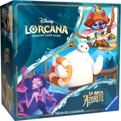 Disney Lorcana - La mer Azurite (Chapitre 6) - Trésor des Illumineurs Trove Pack FR