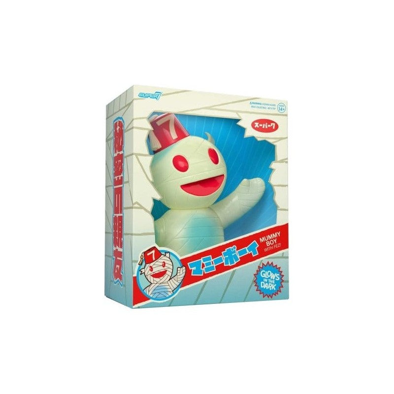 Super7 Vinyl Figurine Mummy Boy (Glow w/ Fez)