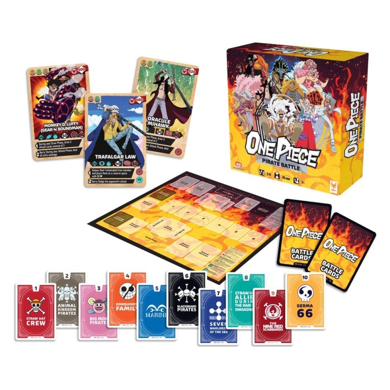 One Piece jeu de plateau Pirate Battle *ANGLAIS*