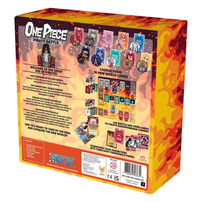 One Piece Pirate Battle bordspel *ENGELS*