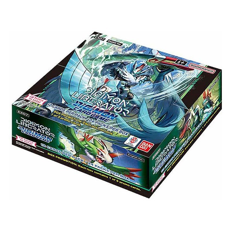 Digimon Card Game - Digimon Liberator (EX07) - Display 24 Booster Packs EN | 810059787810