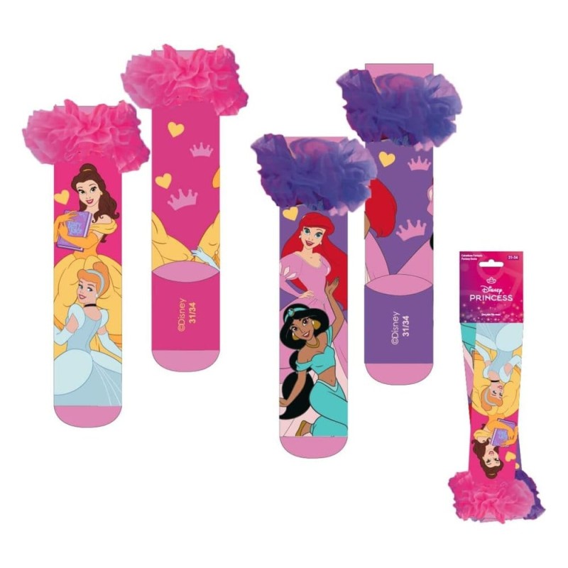La Belle et la Bête Chaussettes avec Applications Belle 27-34